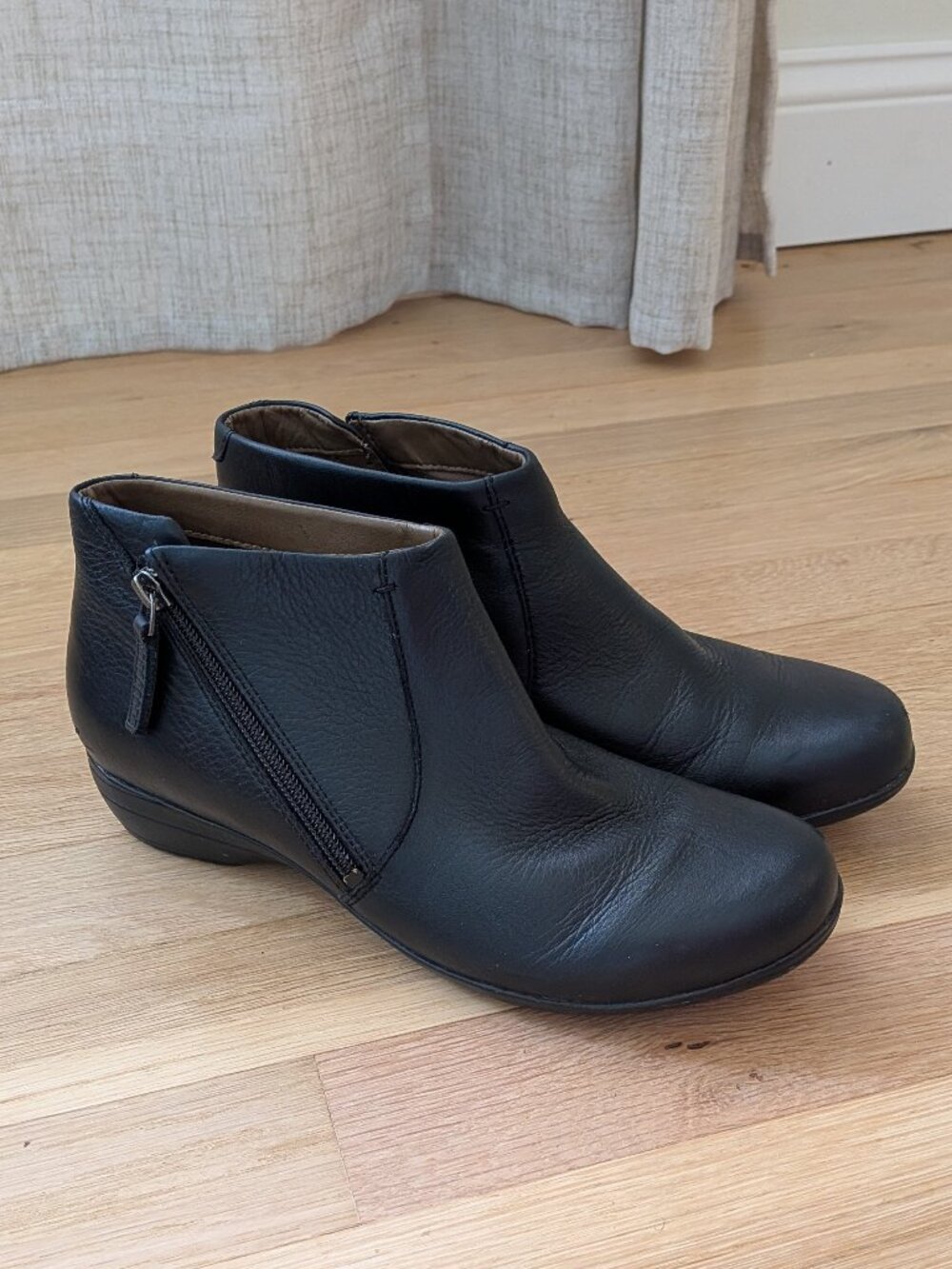 Dansko Fifi Women's Ankle Boots | Black Leather | EU 37 | US 6.5-7